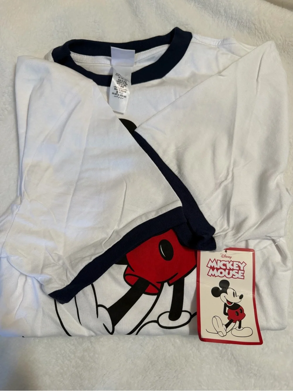 Disneyland White Mickey Mouse Graphic Tee - Picture 5 of 5